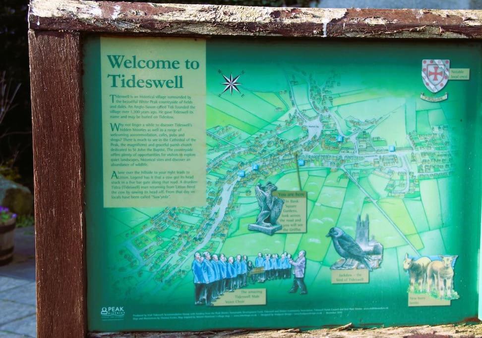 Gorgeous Cozy Cottage With A Heritage Feel, Walks, Pubs & Wood Burner Tideswell Kültér fotó
