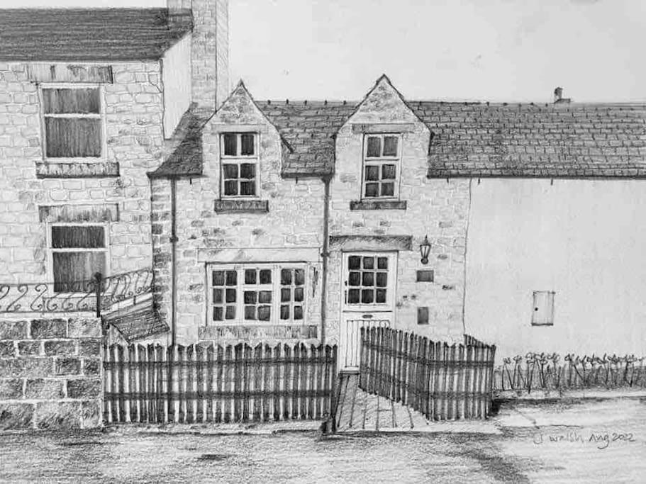 Gorgeous Cozy Cottage With A Heritage Feel, Walks, Pubs & Wood Burner Tideswell Kültér fotó